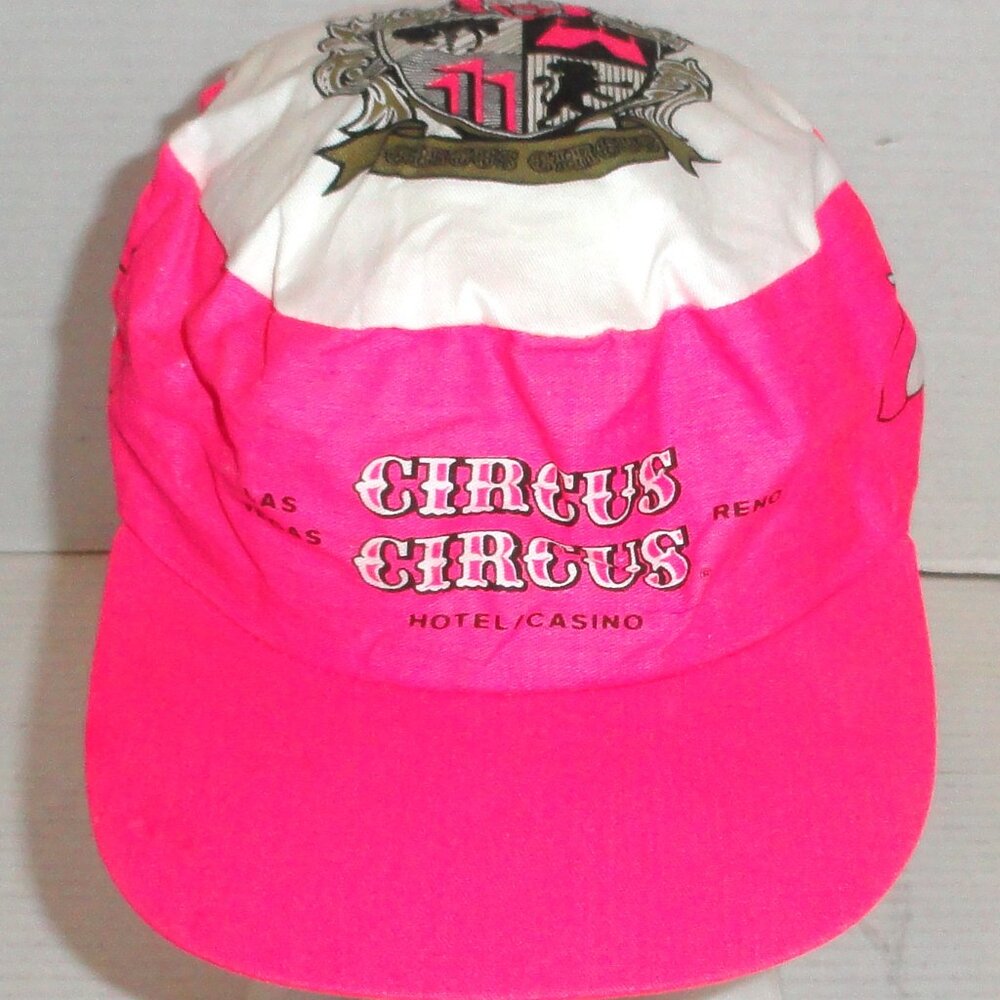 Vintage Circus Circus Hotel Casino Las Vegas Unisex Snapback Adjustable Hat READ